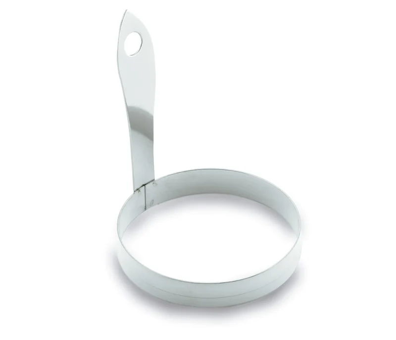 LACOR Moule pour Œuf au Plat Rond Inox - Anneau en Acier Inoxydable Ø8,5cm