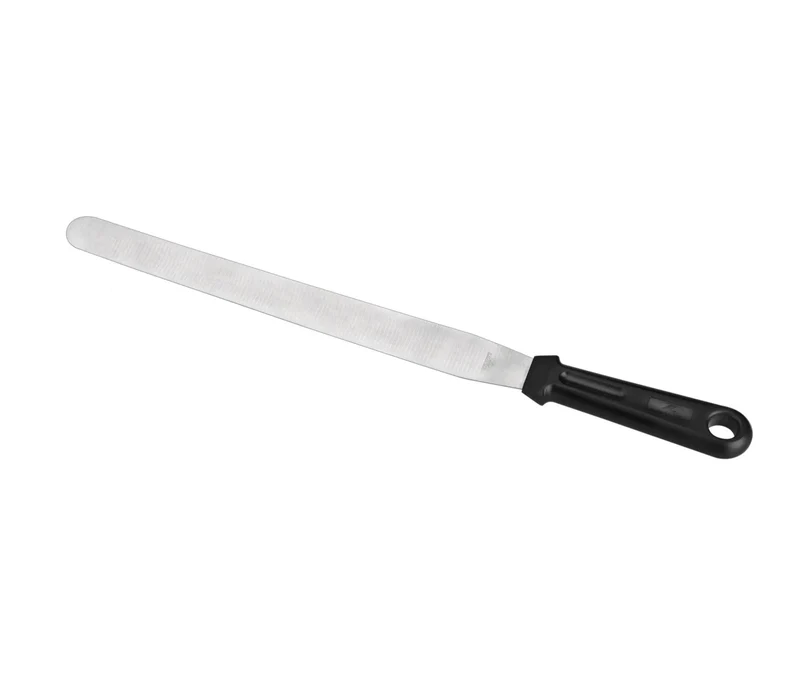 LACOR Spatule Longue Droite - Acier Inoxydable 18/10 Professionnel 15 cm