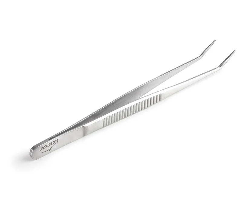 Pince de précision coudée LACOR 62865
