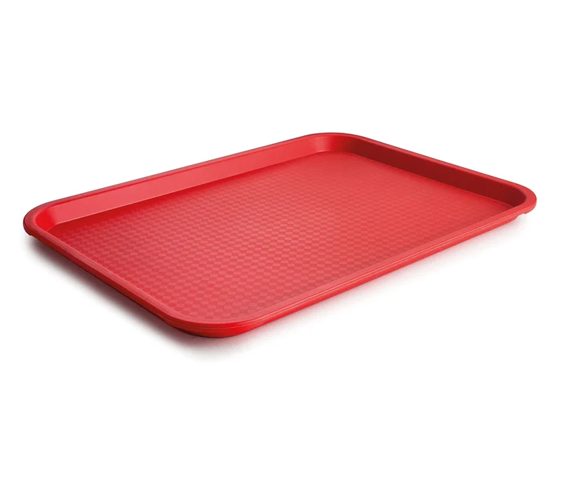 Plateaux de service LACOR Fast Food Red 66990