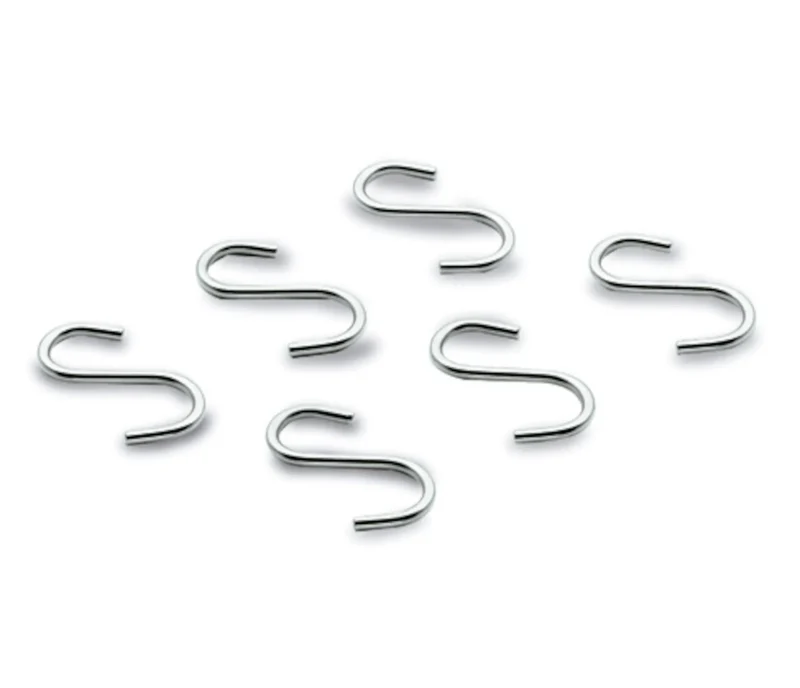 Ensemble de 6 crochets pour le cintre de barre 60700 LACOR