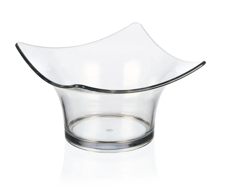 Ensemble de 6 bols carrés de dégustation transparents LACOR 60782
