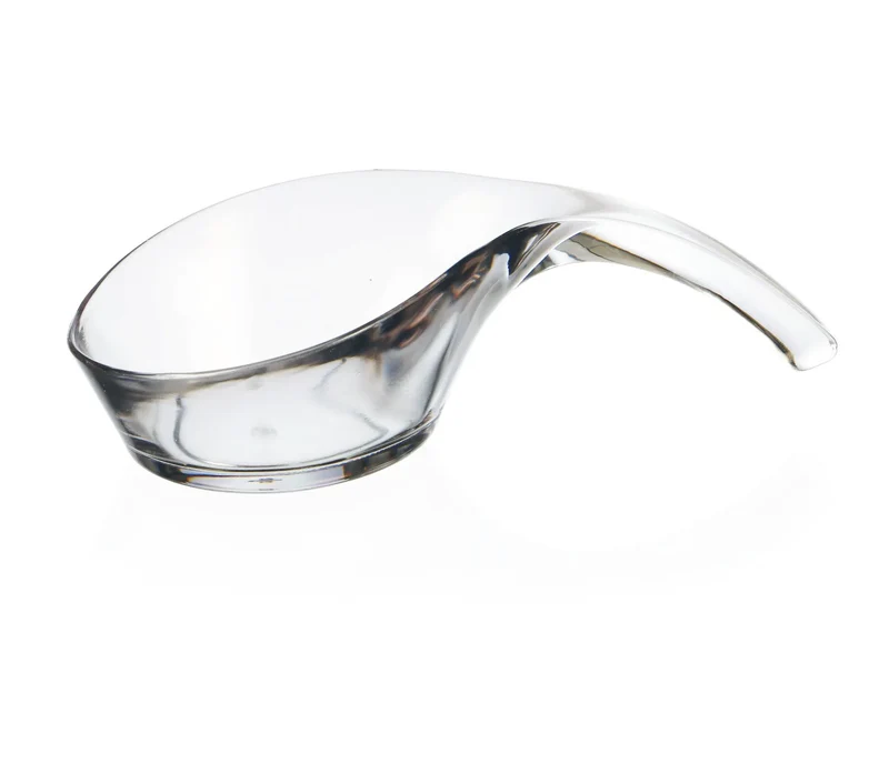 Ensemble de 6 cuillères de dégustation transparentes LACOR 60784