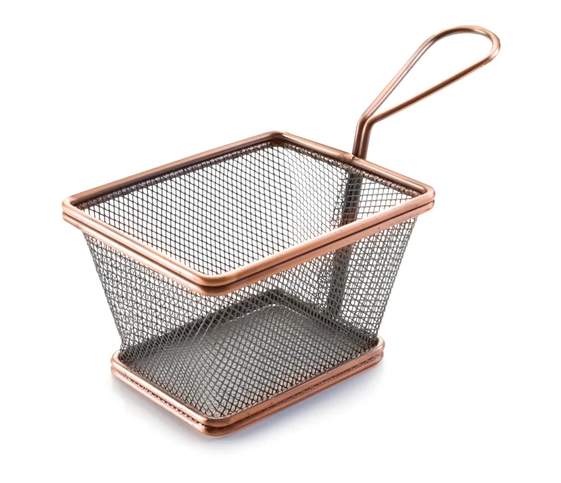 LACOR Mini panier carré Snack Bronze 61067