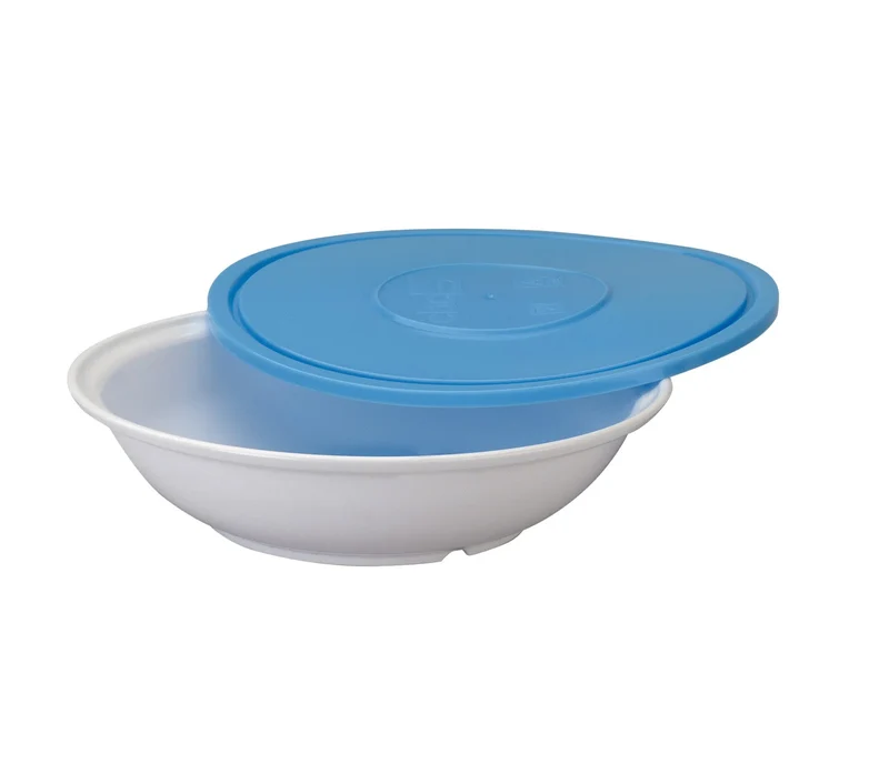 LACOR Assiette creuse en polycarbonate avec couvercle 66934