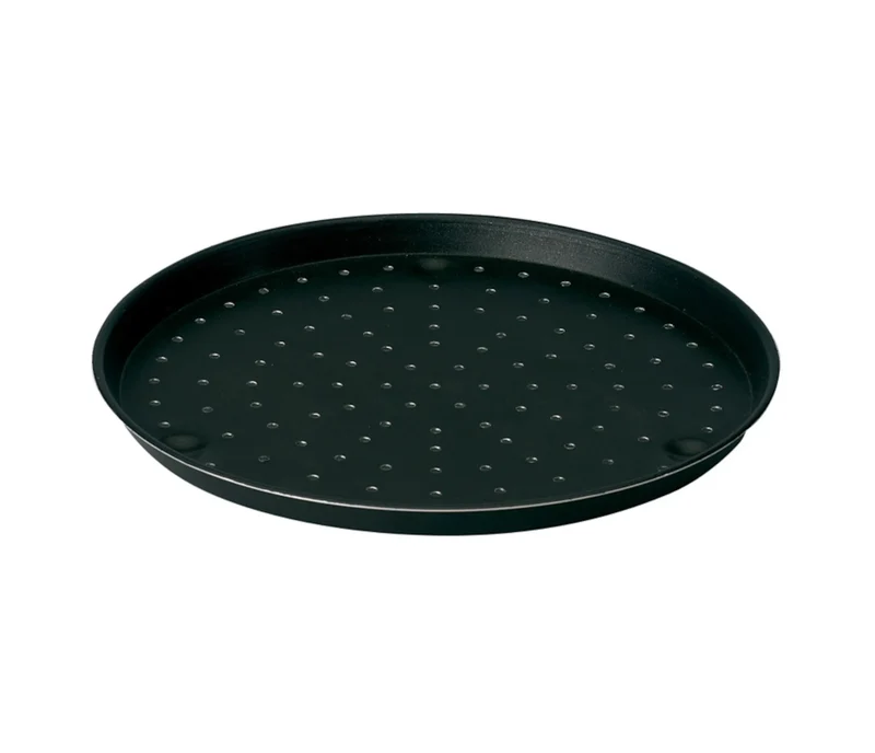 LACOR Moule à pizza perforé Noir 67824