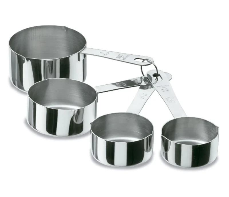 Ensemble de 4 casseroles de mesure LACOR Inox 67007