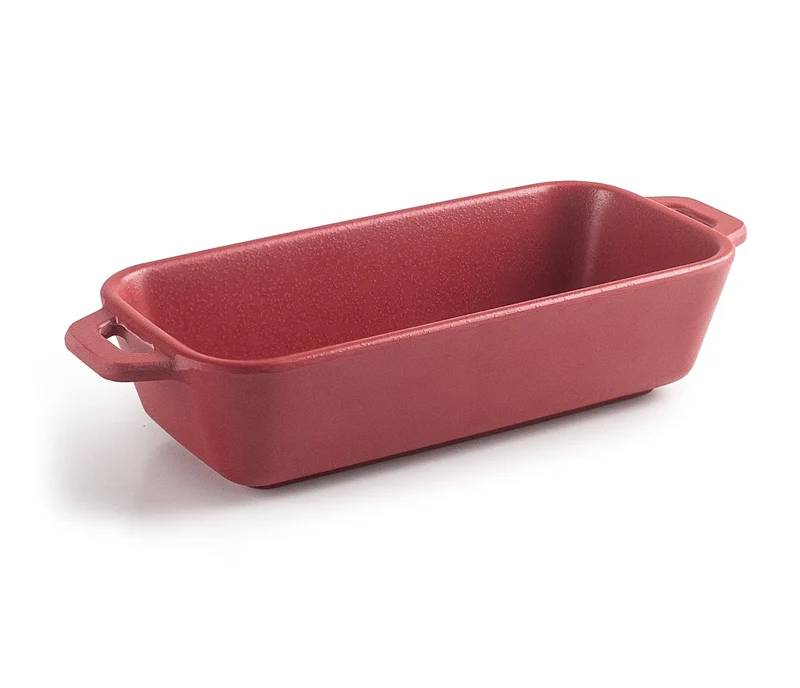 LACOR Cocotte rectangulaire en mélamine mini-cocotte Rouge 63395