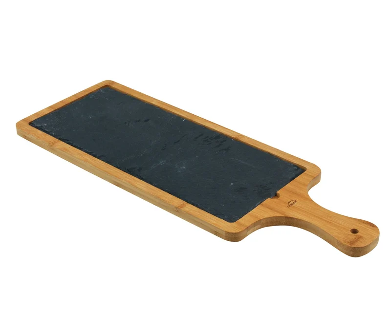 Tableau ardoise & bambou LACOR Boxy 61046