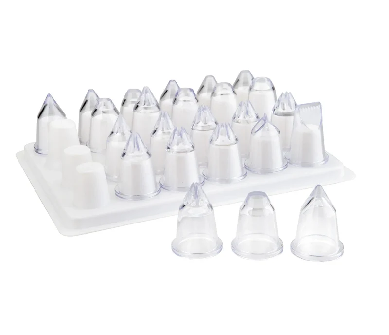Ensemble LACOR de 24 embouts en acrylique 68994