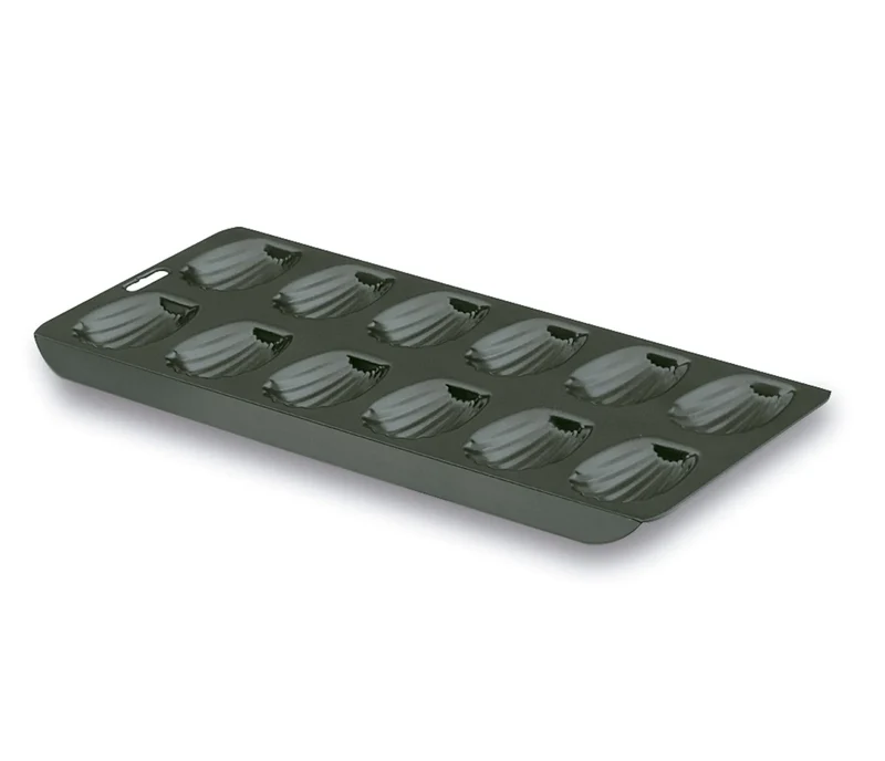 LACOR Moule à madeleines 12 cavités Noir 68000