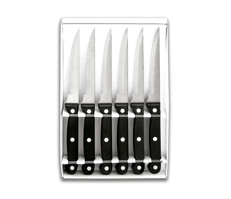 Ensemble de 6 couteaux à steak LACOR 39060
