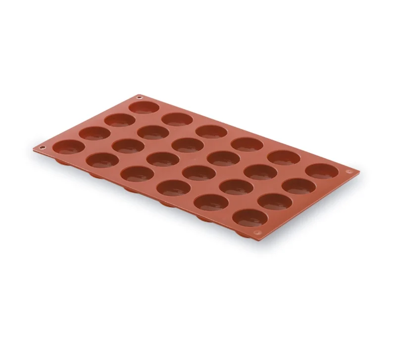 Moule demi-sphérique LACOR 24 cavités Pastryflex 66800
