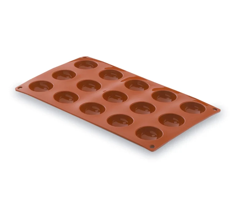 LACOR Moule demi-sphérique 15 cavités Pastryflex 66801