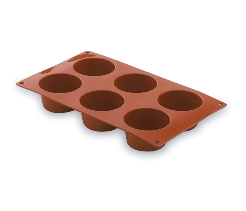 LACOR Moule à muffins 6 cavités Pastryflex 66805