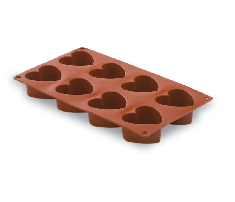 LACOR Moule cœur 8 cavités Pastryflex 66824