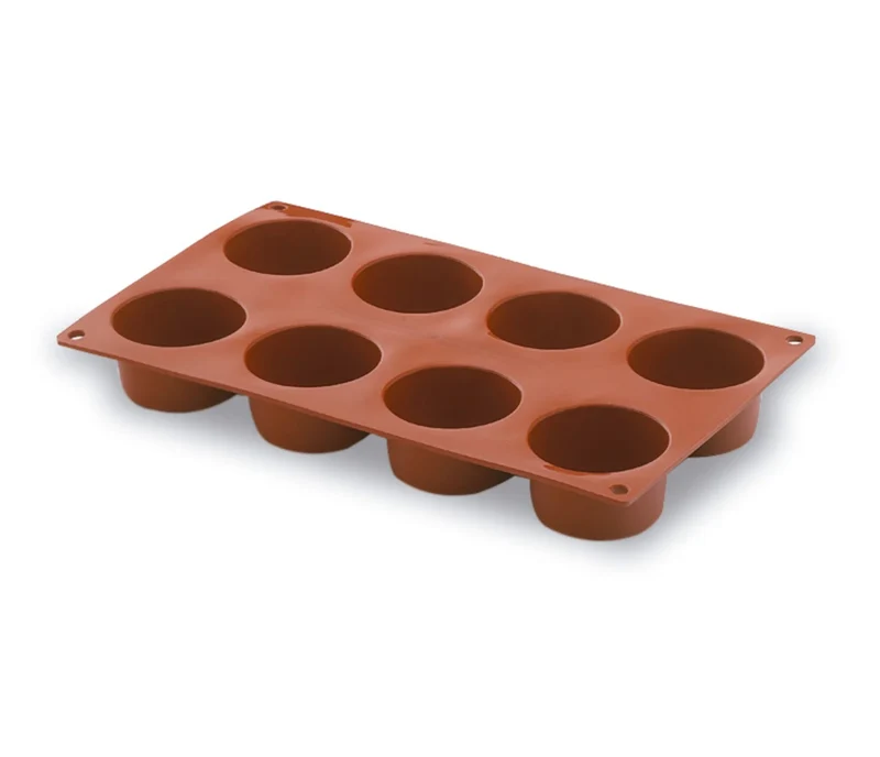 LACOR Moule cylindre 8 cavités Pastryflex 66807