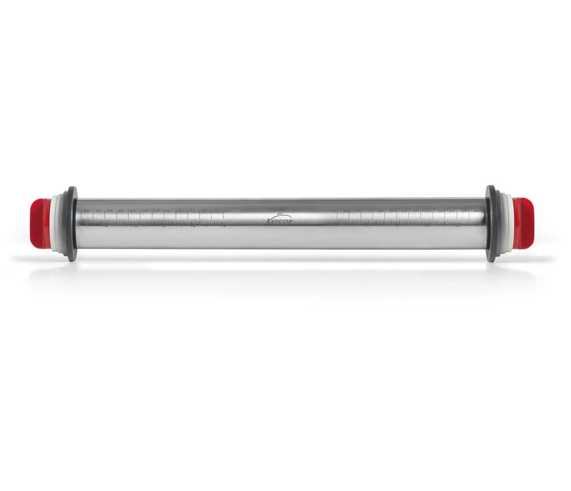 LACOR Rouleau à pâtisserie avec anneaux Inox 67143