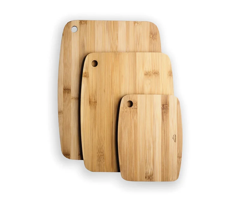 Ensemble de 3 planches à découper en bambou LACOR 60523