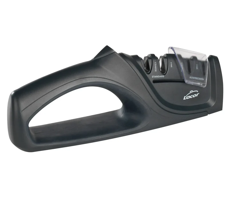 LACOR Aiguiseur de couteaux manuel Dual 39266