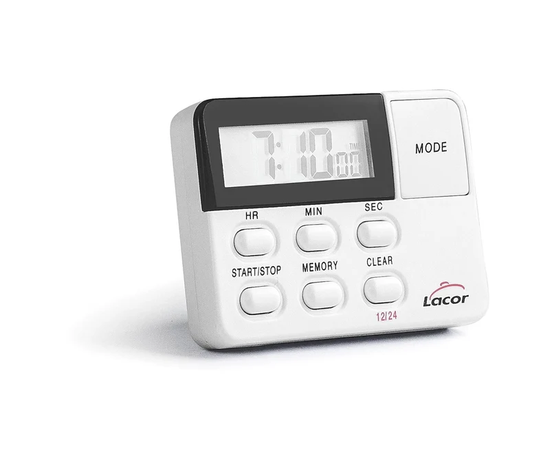 LACOR Minuteur de cuisine Blanc 60802