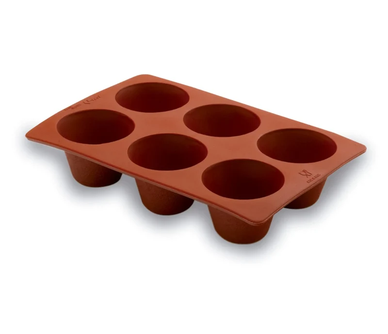LACOR Moule à flan 6 cavités Pastryflex 66736