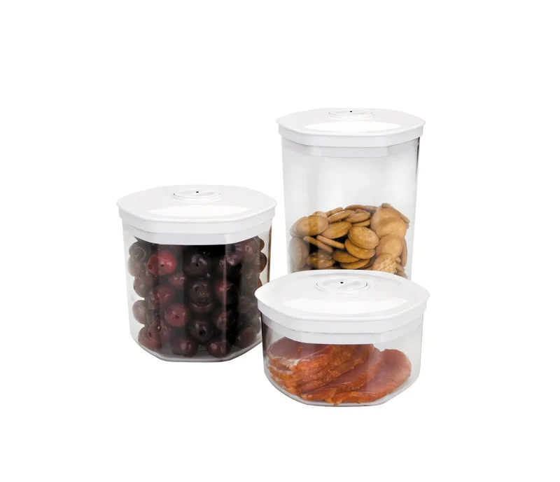 Ensemble LACOR de 3 bocaux pour mise sous vide 69051