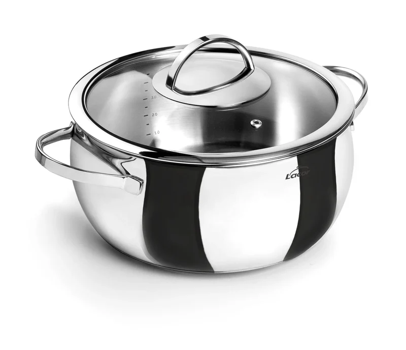 LACOR Casserole avec couvercle Belly 79016