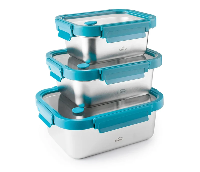 Ensemble de 3 récipients LACOR Etern 64607