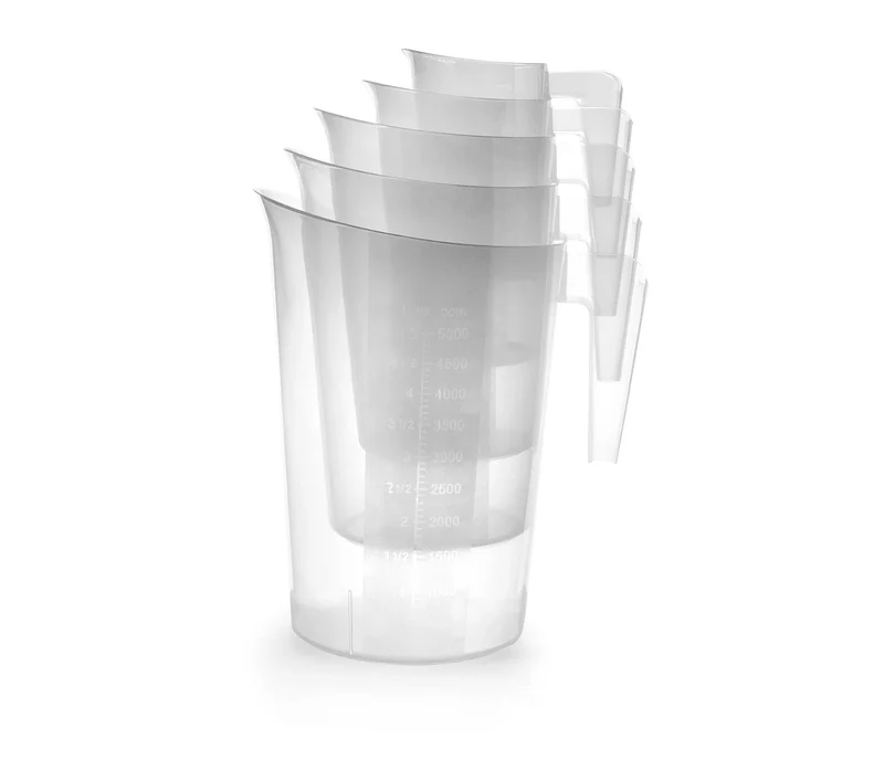 Ensemble de 5 pots mesureurs LACOR 67215