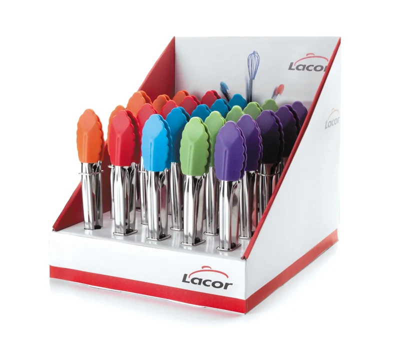 Ensemble de 25 pinces en silicone Colour 64434 de LACOR