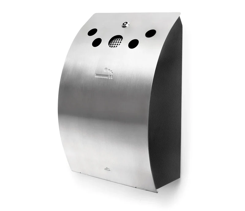 LACOR Cendrier mural Inox 63341