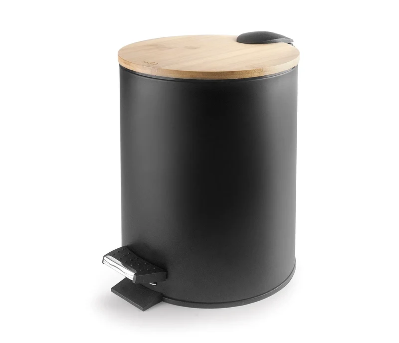 Corbeille à papier avec pédale LACOR Nature 63335