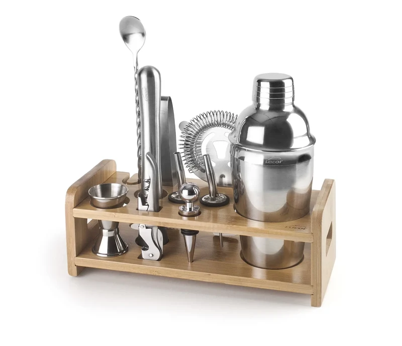Ensemble d'ustensiles de cocktail LACOR Inox 62181