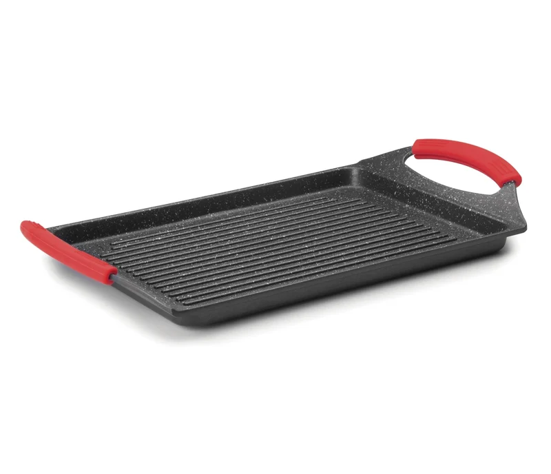 LACOR Plancha grill striée Eco-Pierre 24134