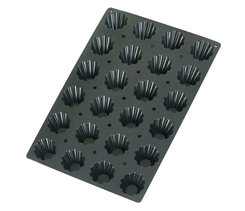 LACOR Moule à briochettes 24 cavités Noir 66760