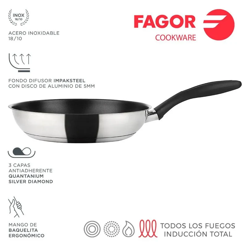 Poêle FAGOR INOXTHERM Ø26