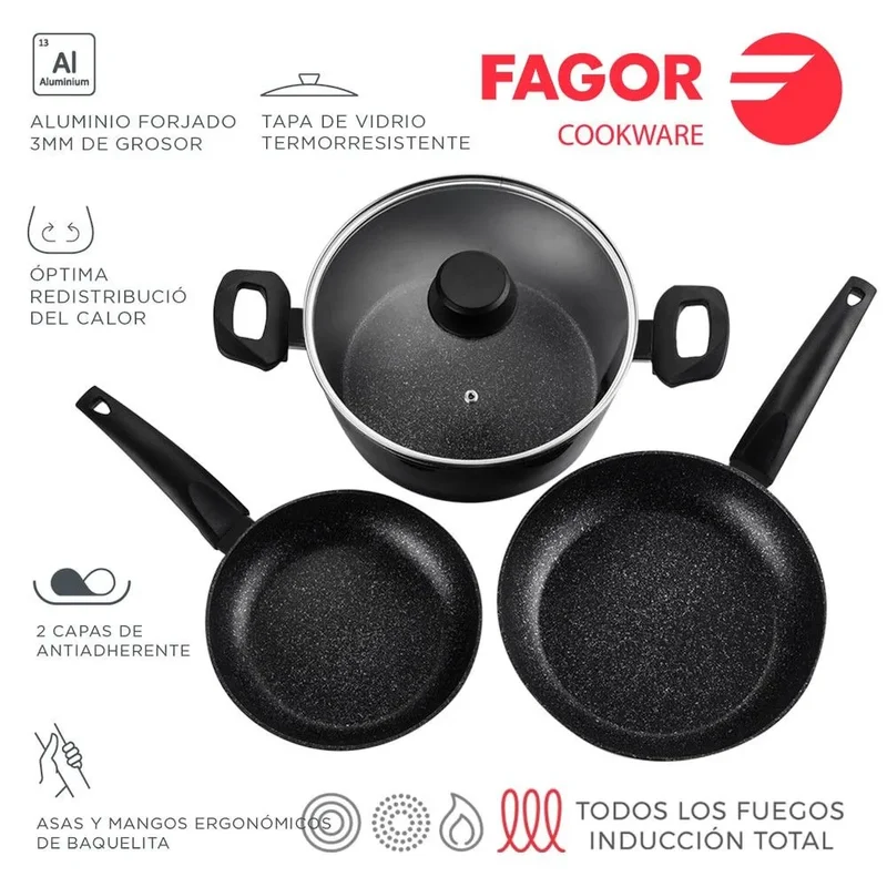 Batterie FAGOR VIVANT 424 (20+24+24)