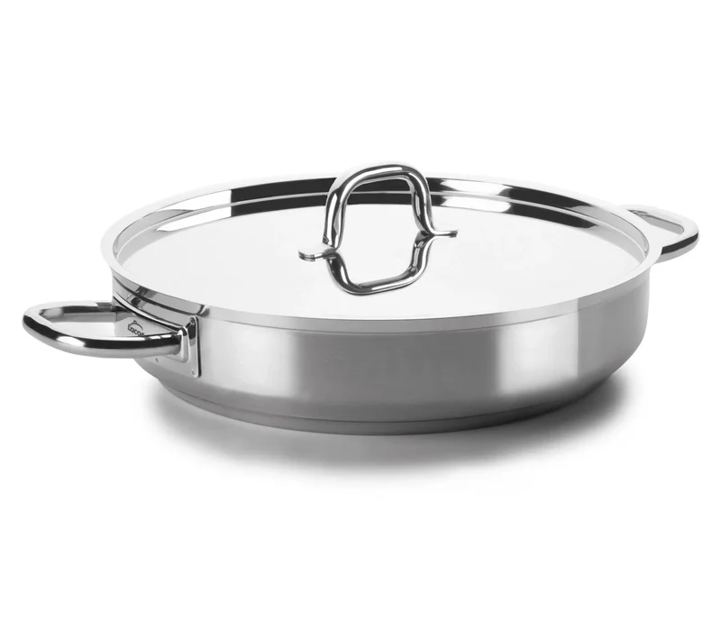 LACOR Poêle à paella avec couvercle Chef-Luxe 54636