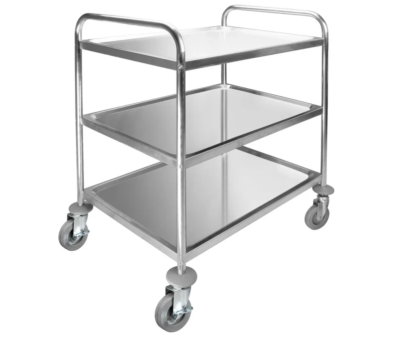 Chariot de service LACOR à 3 plateaux amovibles 66349