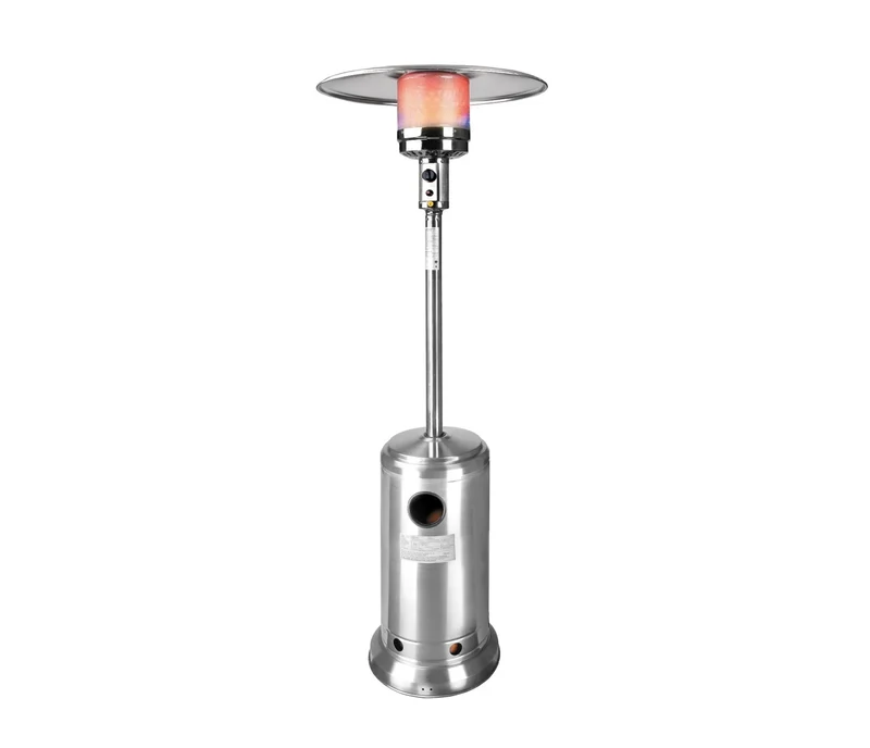 LACOR chauffe-gaz pour terrasse 14kW - Acier inoxydable réglable