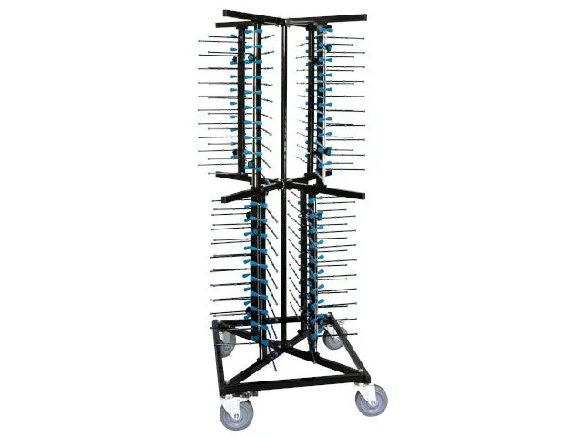 LACOR Chariot porte-assiettes Noir 66551