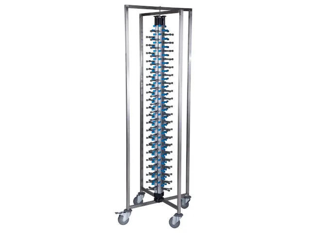 LACOR Chariot porte-assiettes en acier inoxydable 66552