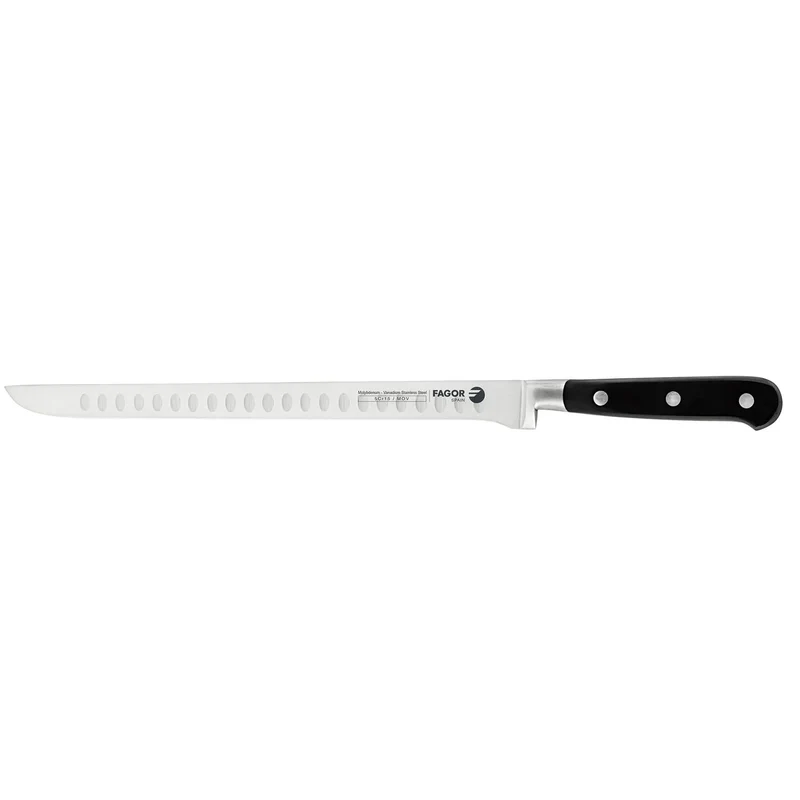 FAGOR Couteau à jambon de 25cm avec pointe (2mm)