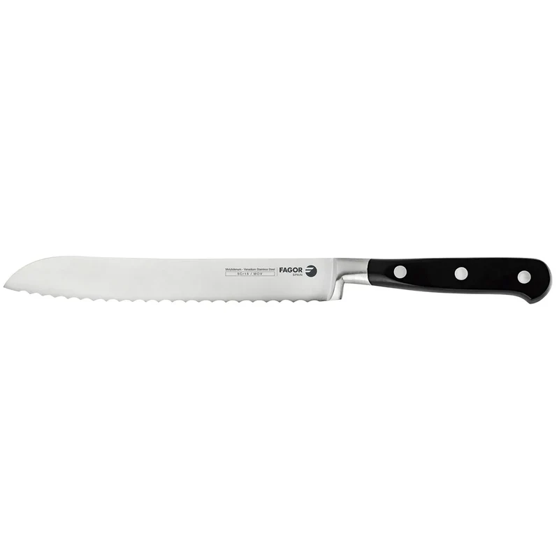 FAGOR Couteau à pain de 20cm (2,5mm)