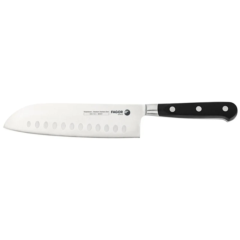 FAGOR Couteau santoku 18cm avec pointe (2,5mm)