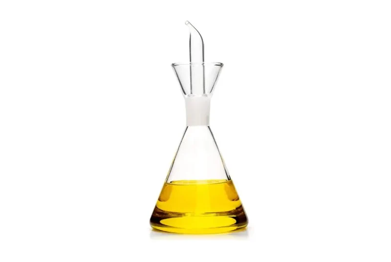 ALZA ARBEQUINA bouteille d'huile en verre de 500 ml.