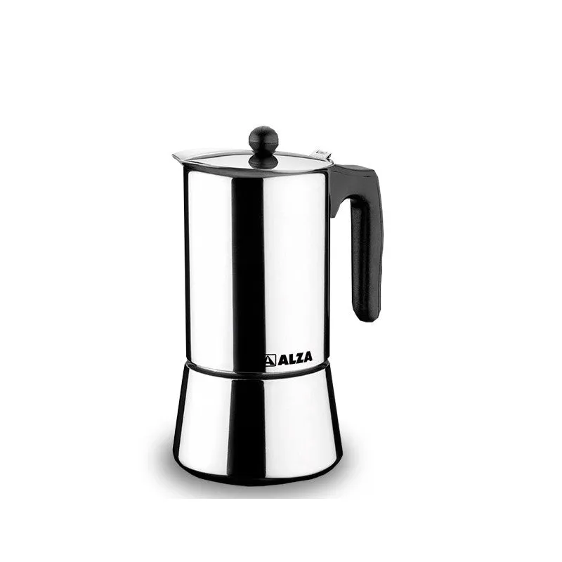 ALZA BASIC Cafetière italienne en inox 6 tasses