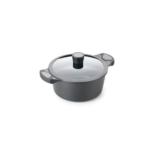 ALZA MATRIX cocotte avec couvercle en fonte d'aluminium de 28 cm.