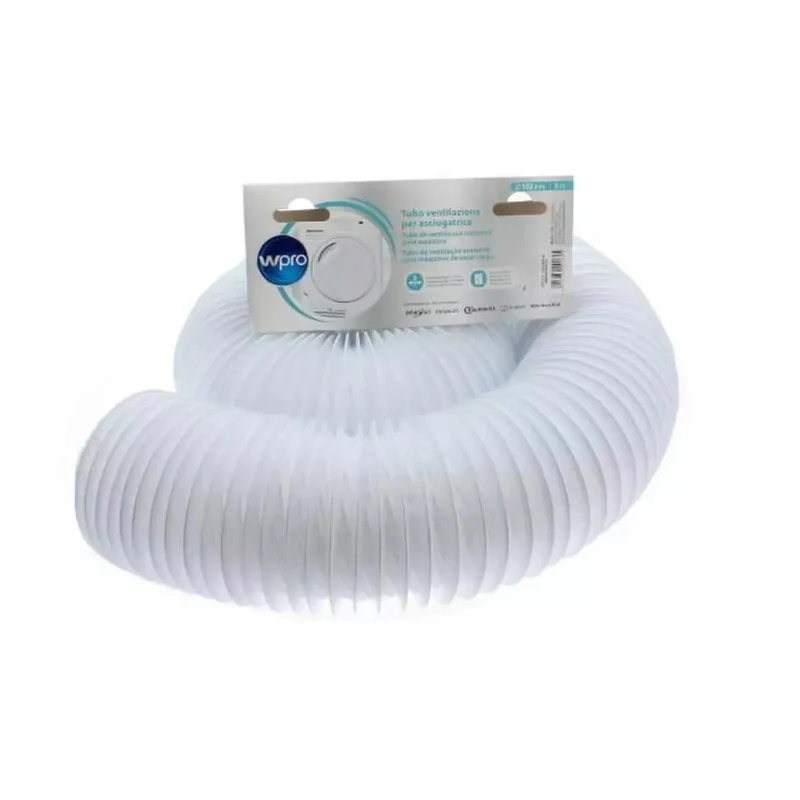 Tube de ventilation pour sèche-linge Wpro